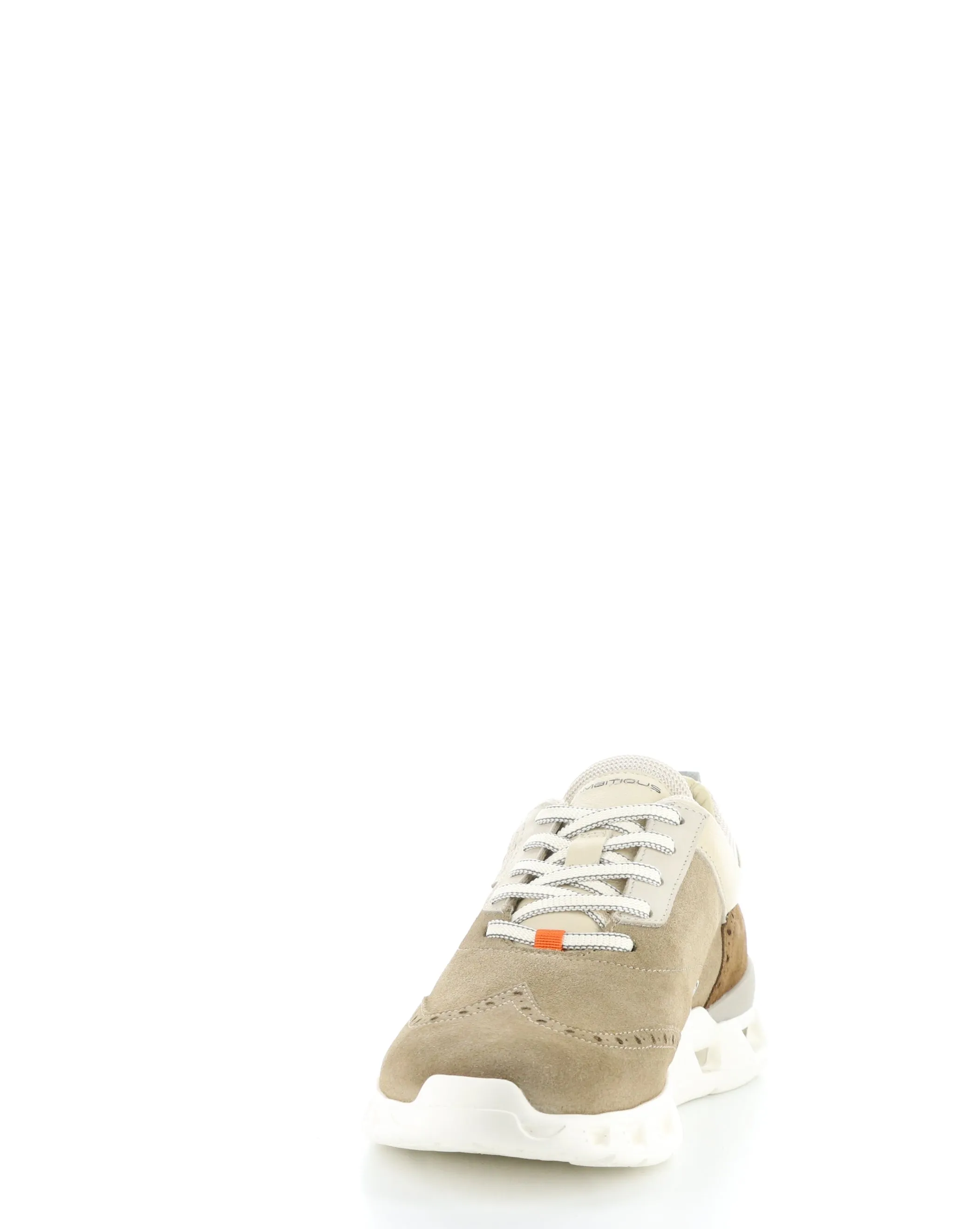 12295A BEIGE Lace-up Shoes