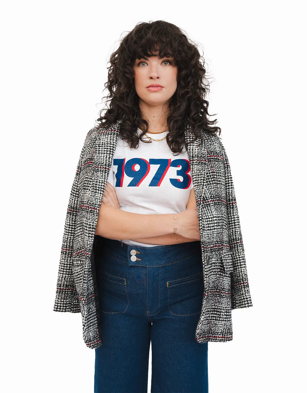 1973 Retro Affirmation Tee - White