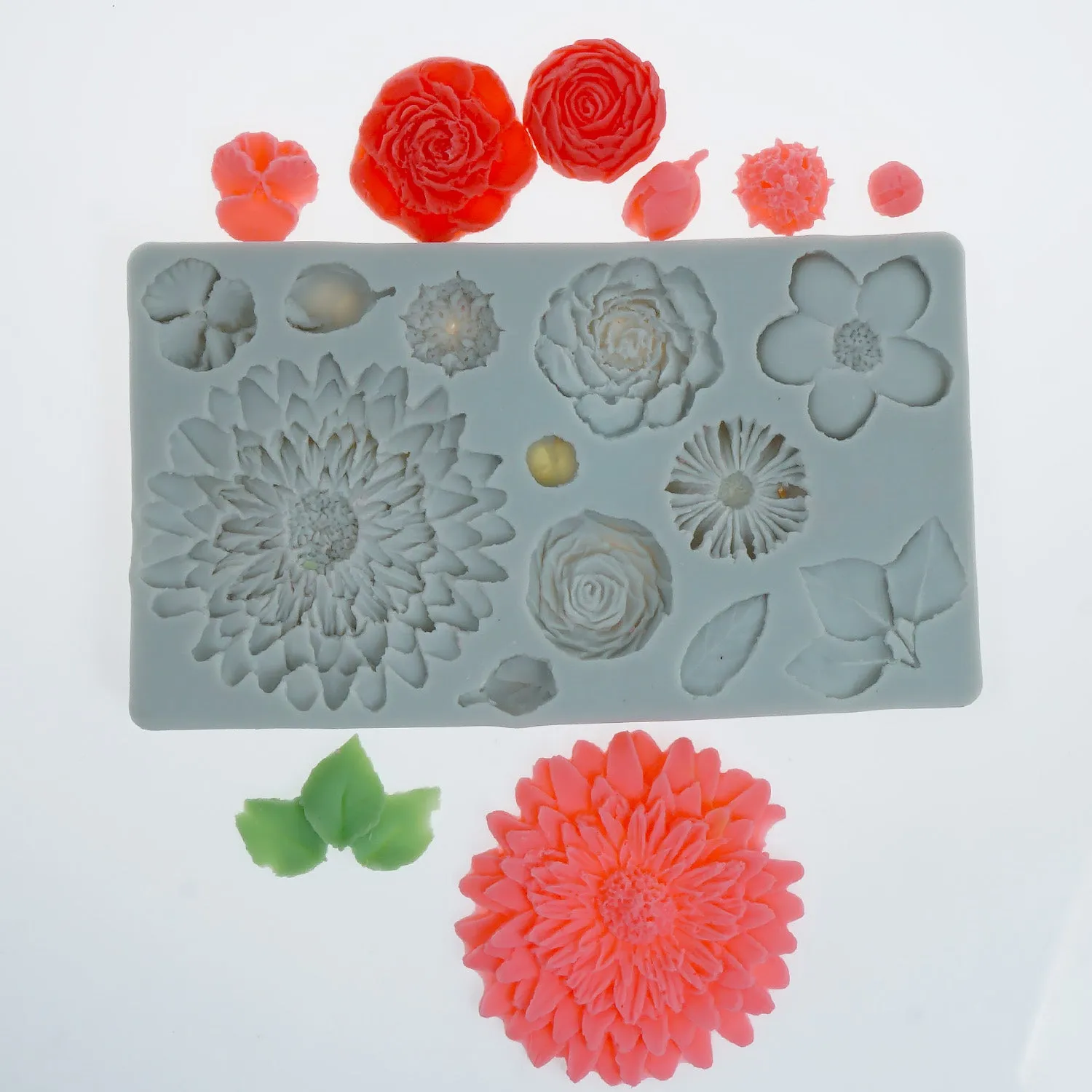 1PC Silicone 3D Flower Mold Chocolate Mold Dessert Mold DIY Cake Mold Silicone Baking Tool 10374450