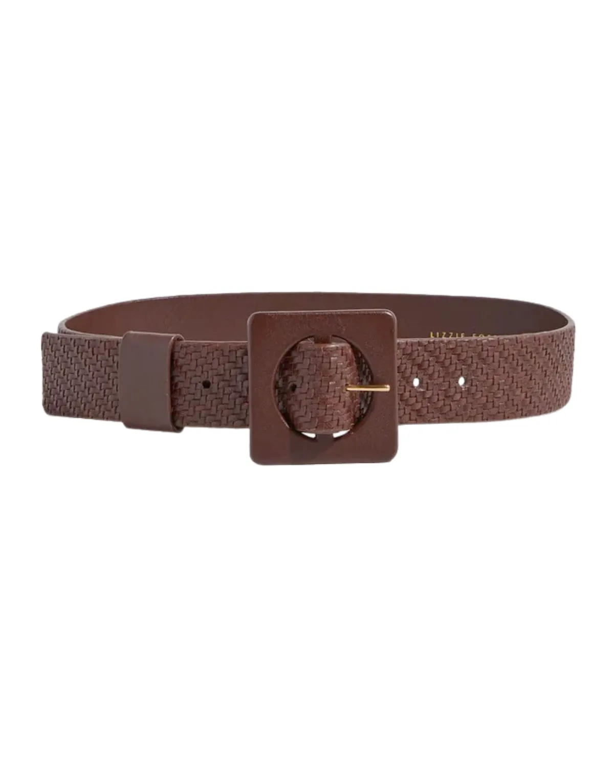 Agnes Belt (Woven Espresso)