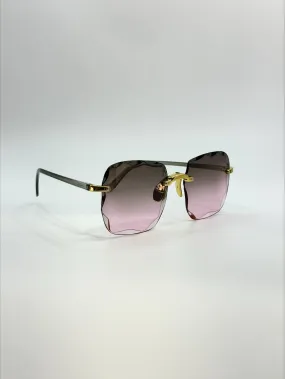 Alicia Pink Smokey Sunglasses