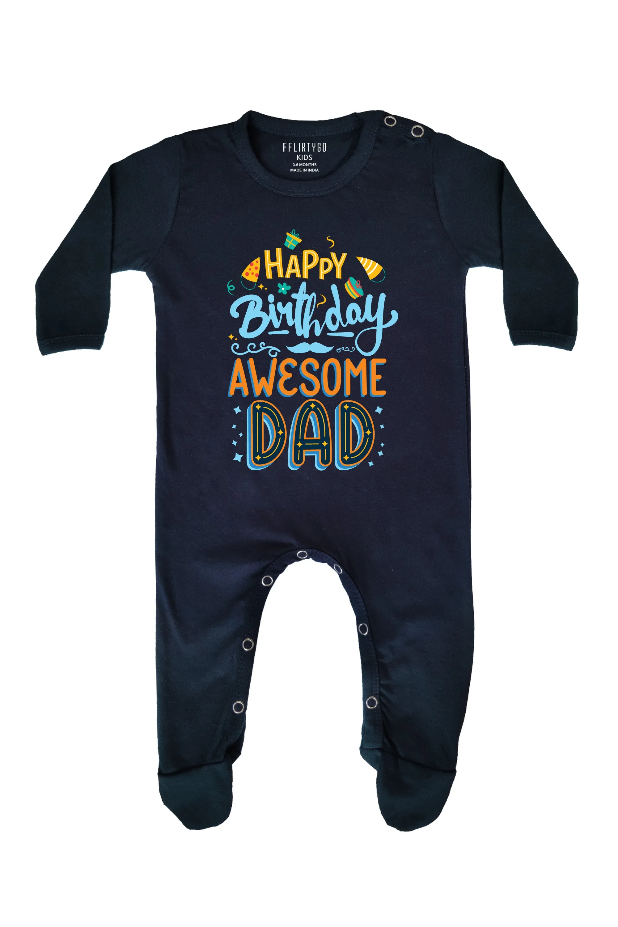 Awesome Dad Baby Romper | Onesies