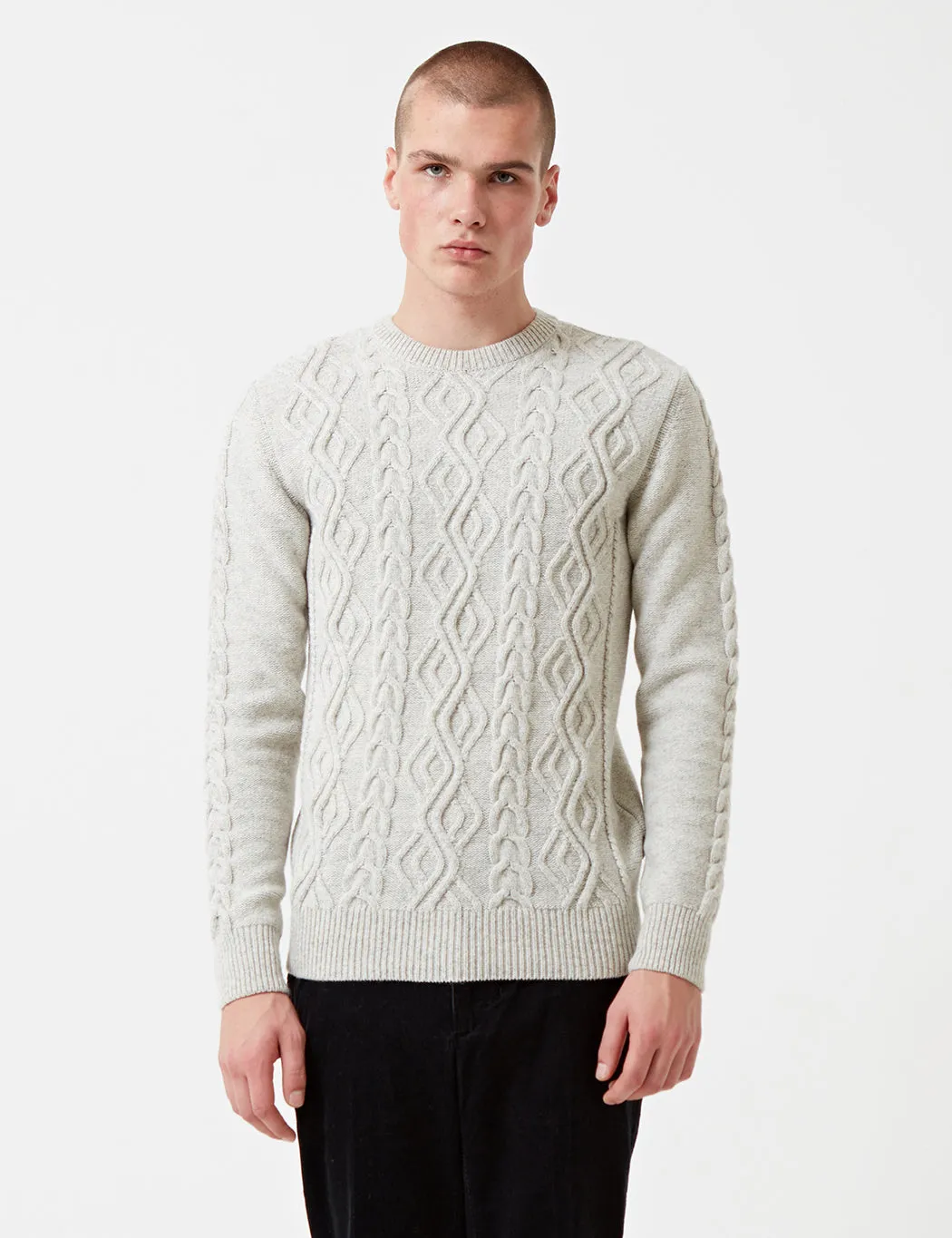 Barbour Barnard Knit Jumper - Mist