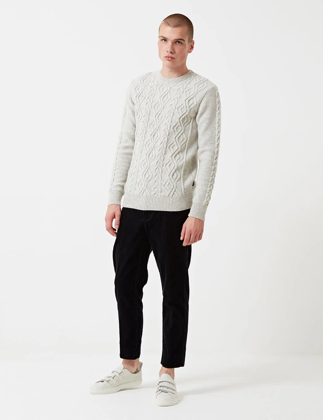 Barbour Barnard Knit Jumper - Mist