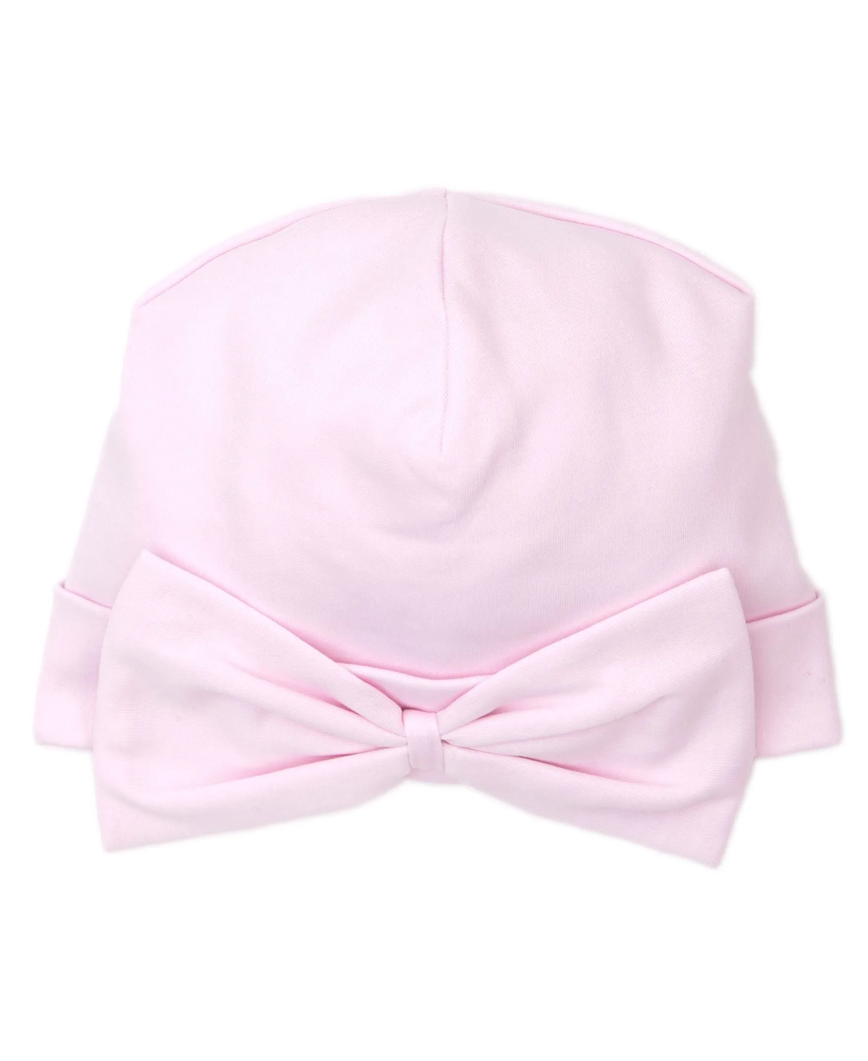 Basic Knit Hat w/Bow Kissy Kissy