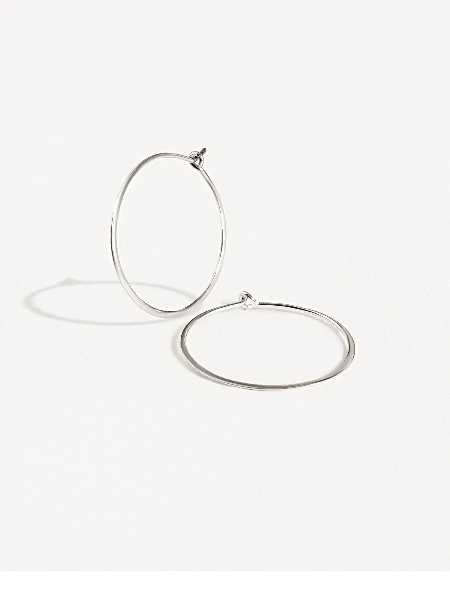 Beat Gold Hoop Earrings