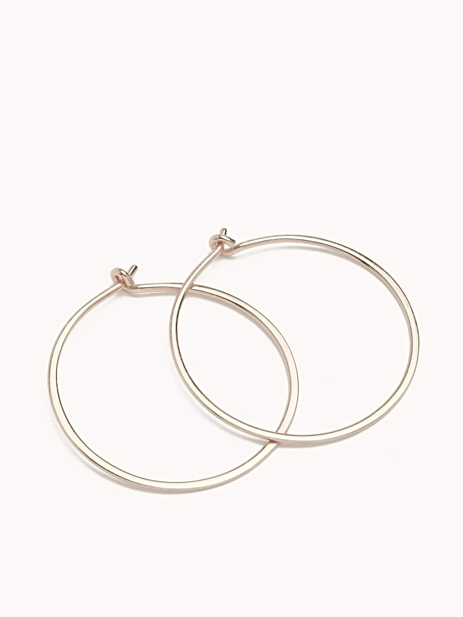 Beat Gold Hoop Earrings