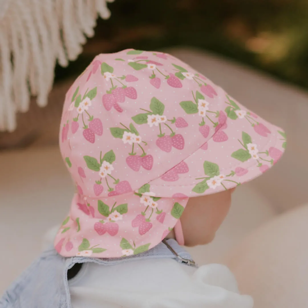 Bedhead Baby Legionnaire Flap Sunhat - Strawberry