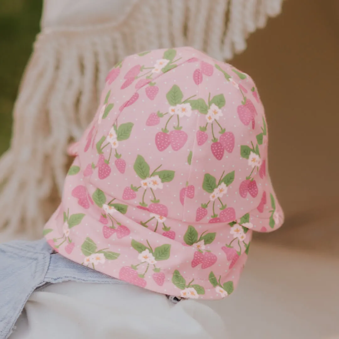 Bedhead Baby Legionnaire Flap Sunhat - Strawberry