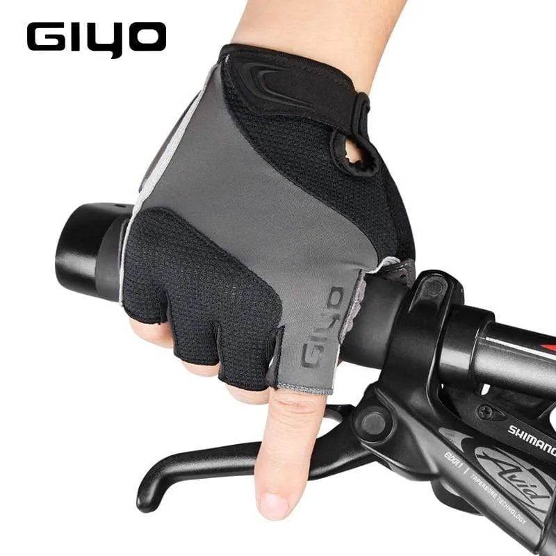 Bicycle Gloves Half Finger Outdoor Sports Gloves For Men Women Gel Pad Breathable MTB Road Racing Riding Cycling Gloves DH