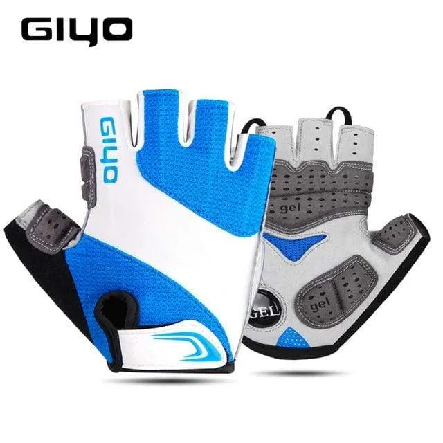 Bicycle Gloves Half Finger Outdoor Sports Gloves For Men Women Gel Pad Breathable MTB Road Racing Riding Cycling Gloves DH