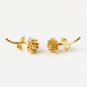 Birth Flower Earrings