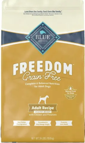 Blue Buffalo Freedom Adult Healthy Weight Chicken Recipe Dry Dog Food