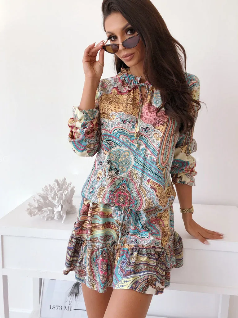 Breezy Summer Nights Casual A-Line Dress