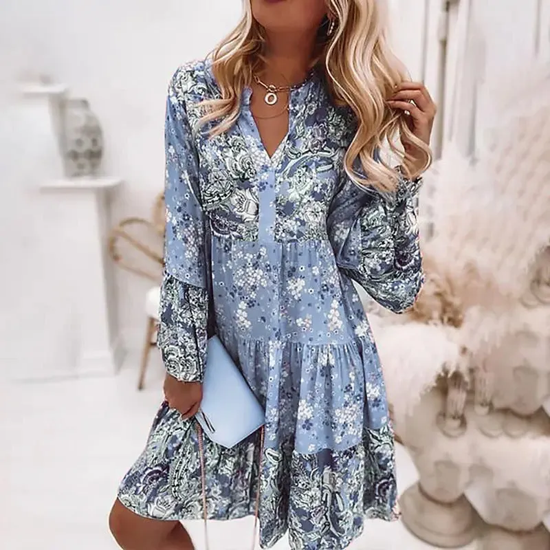 Breezy Summer Nights Casual A-Line Dress