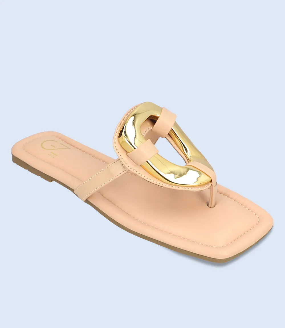 BW9290-NUDE-Women Chappal