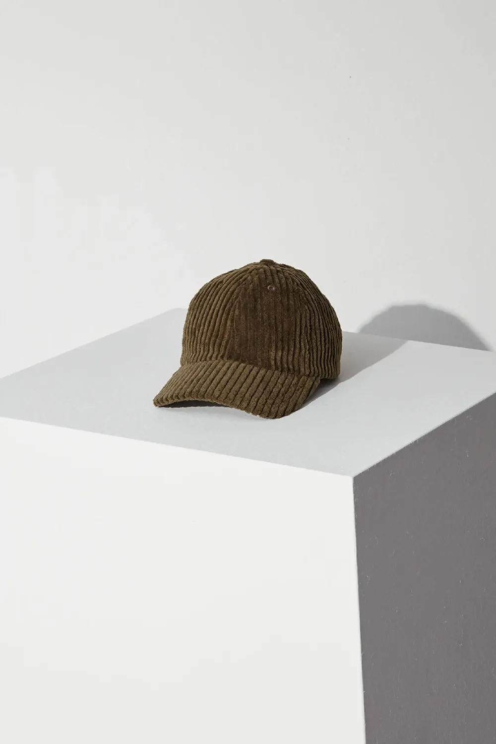 Caton Corduroy Cap in Khaki