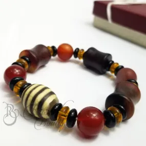 Classic Beaded wrist Bracelet for Men| Enamel