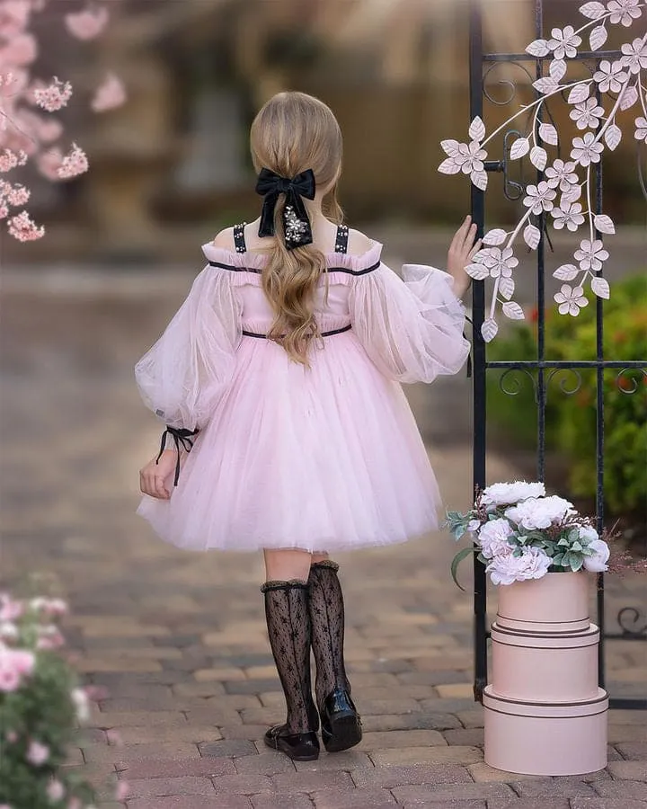 Coco-Pink Tulle Dress