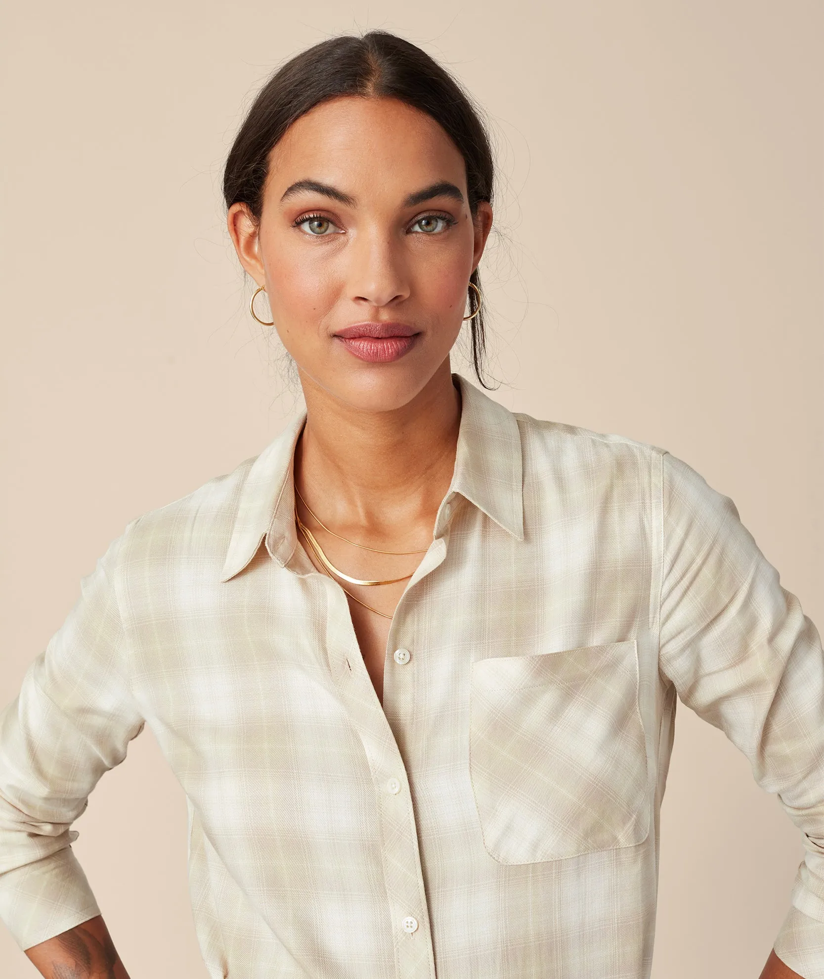 Cotton Blend Layla Shirt