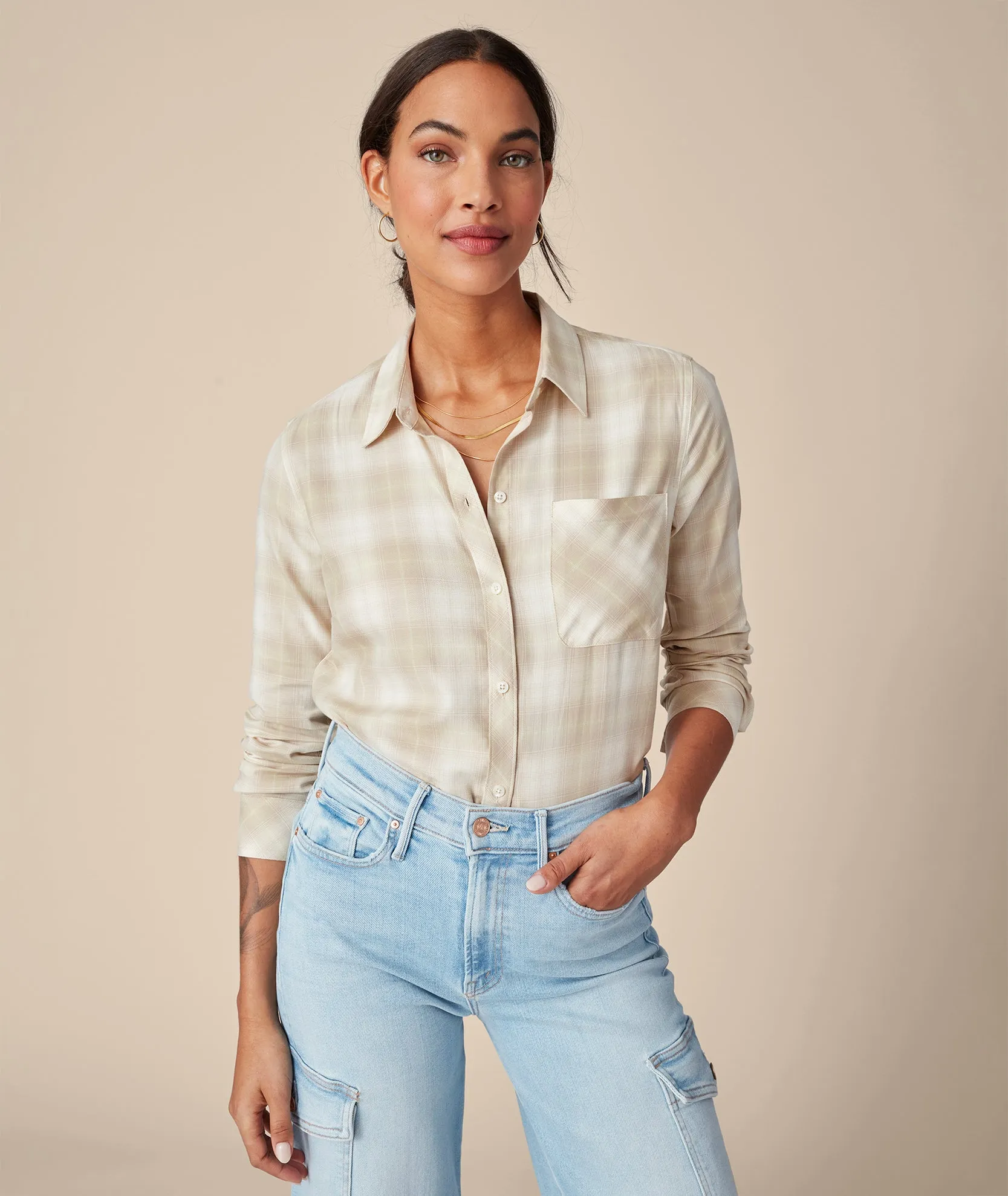 Cotton Blend Layla Shirt