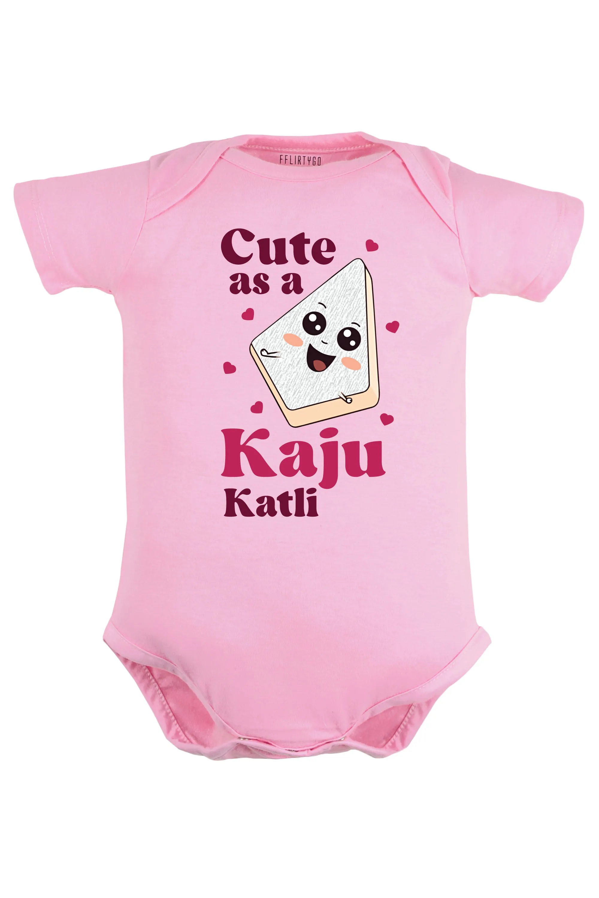 Cute As A Kaju Katli Baby Romper | Onesies