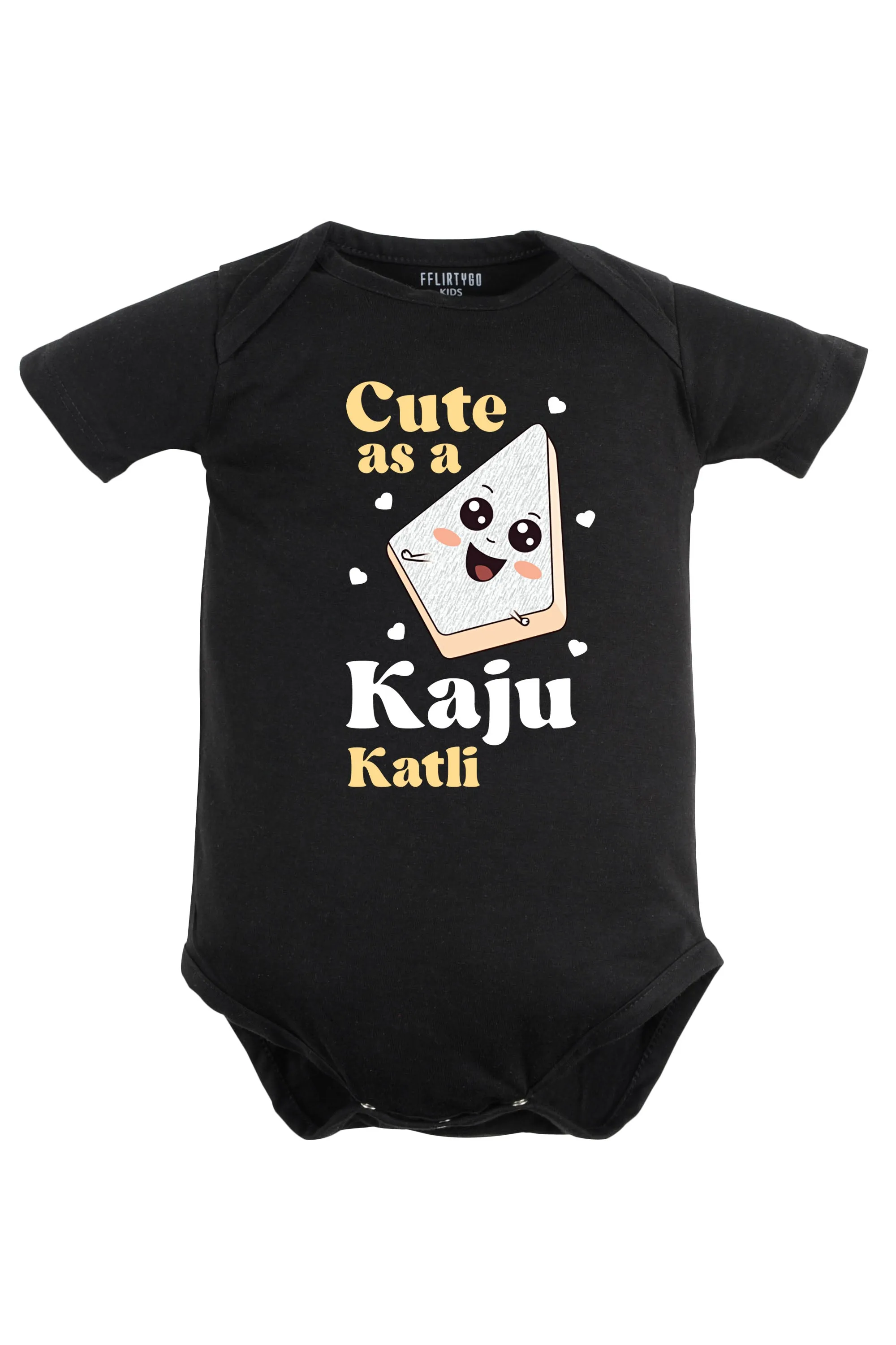 Cute As A Kaju Katli Baby Romper | Onesies