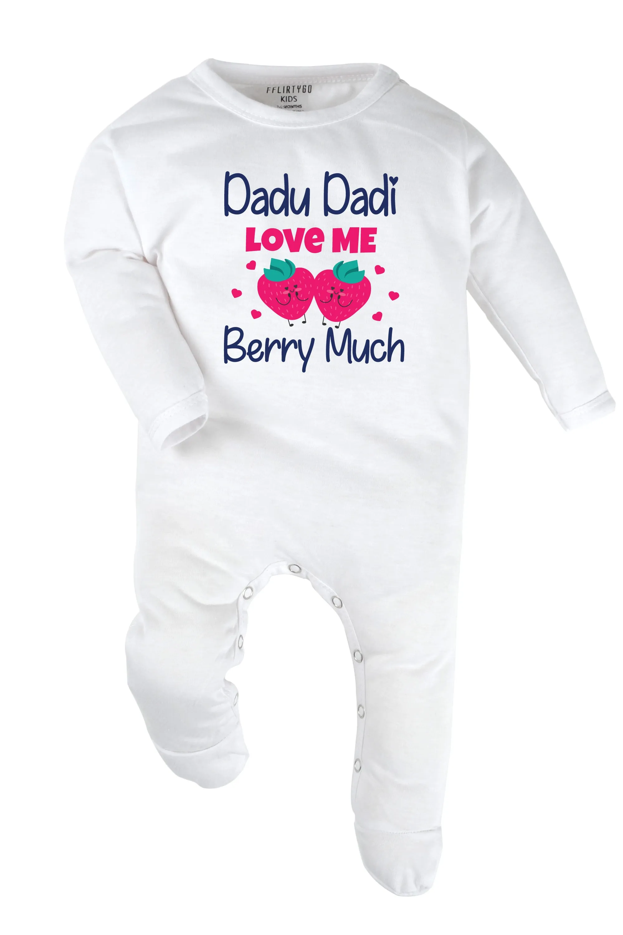 Dadu Dadi Love Me Berry Much Baby Romper | Onesies