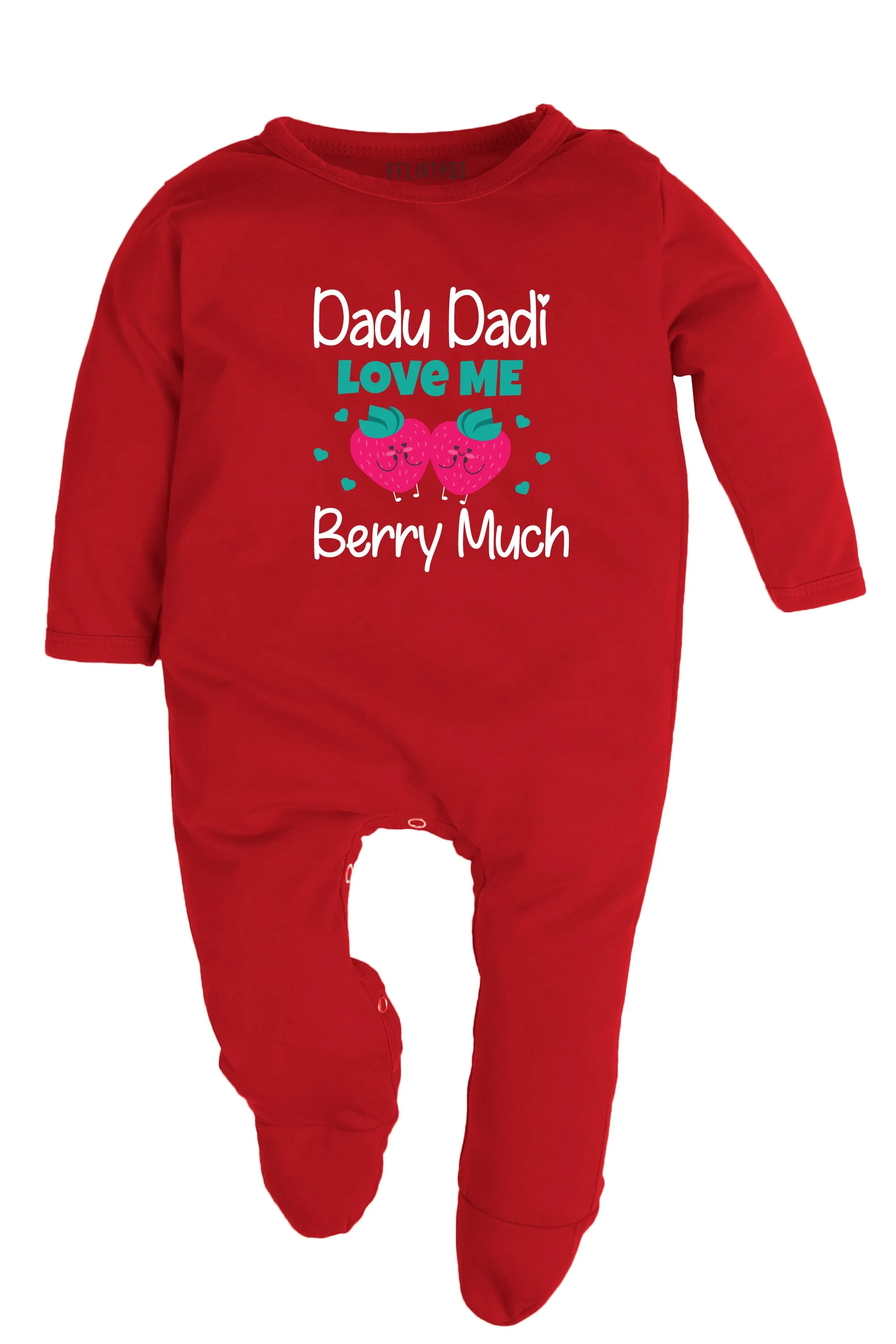 Dadu Dadi Love Me Berry Much Baby Romper | Onesies