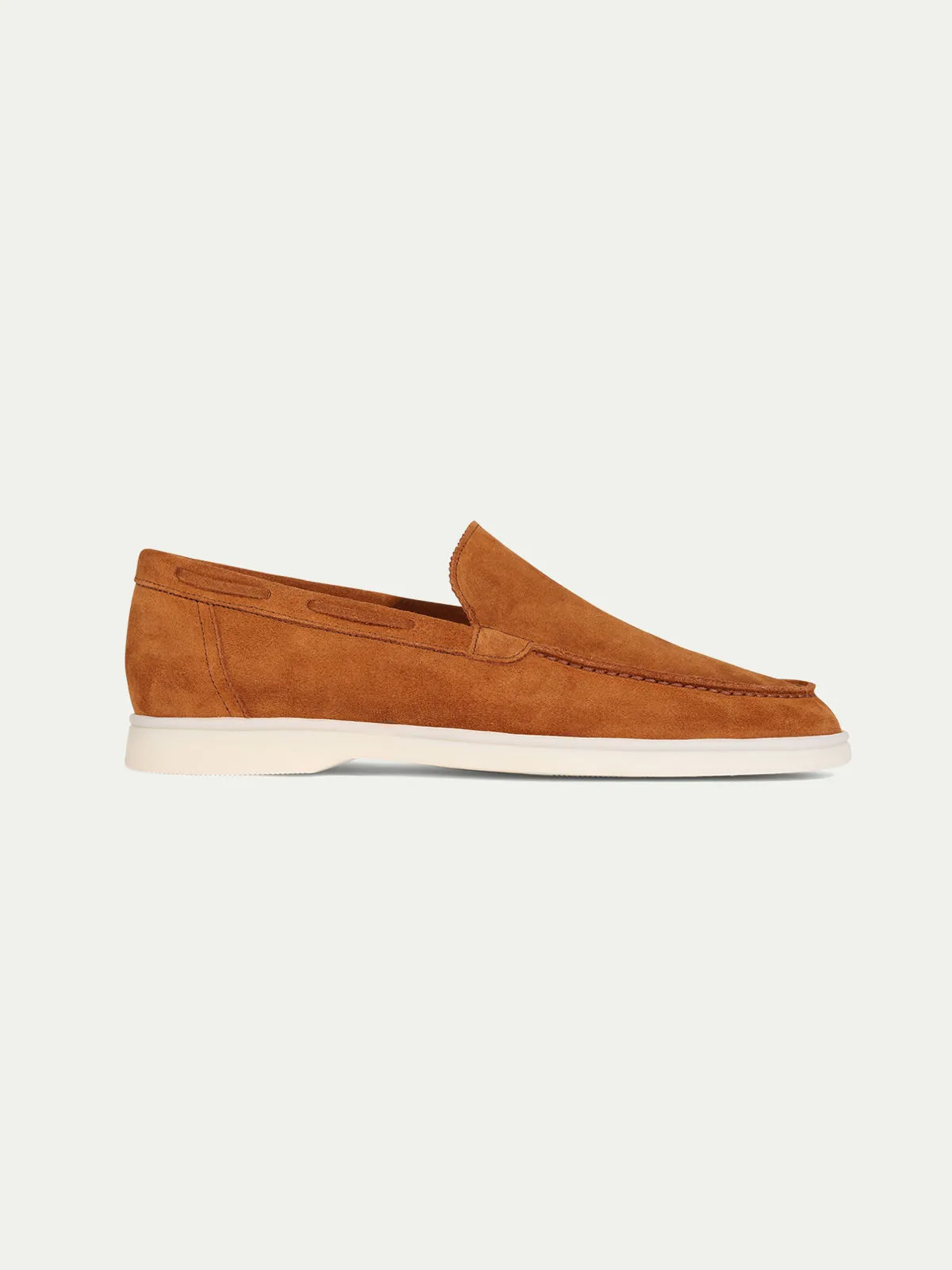 Dark Apricot Yacht Loafers