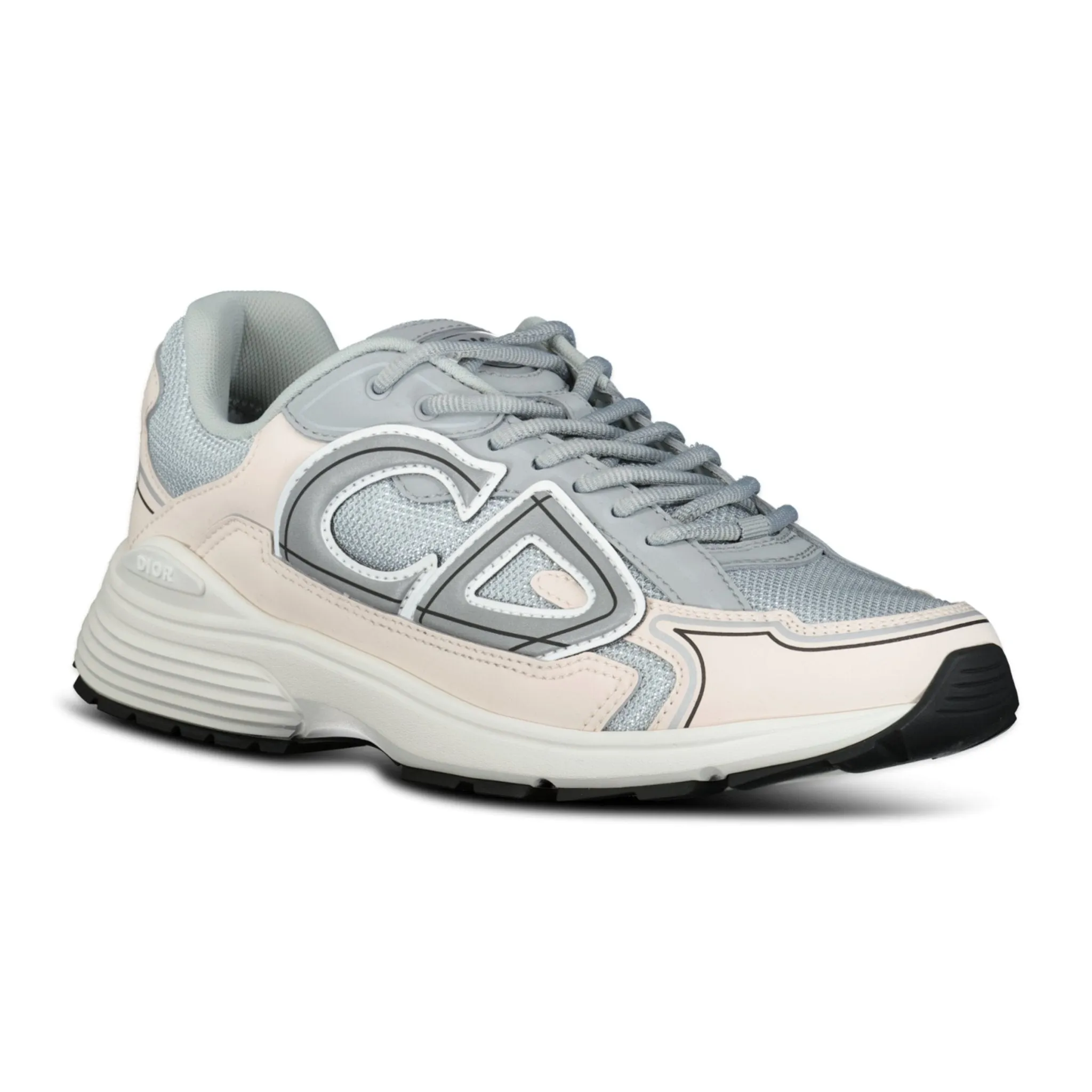 DIOR B30 MESH TRAINER ELEPHANT GREY