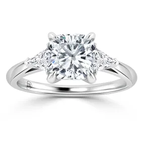 Eleanor - 18ct White Gold - Cushion