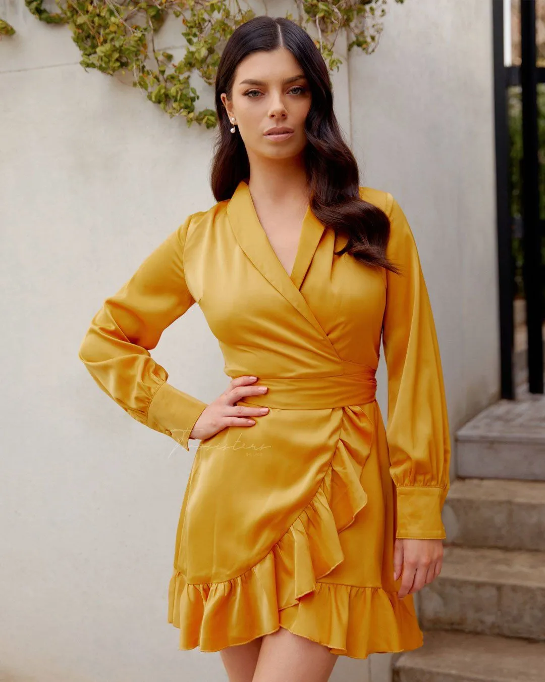 Eliza Dress - Yellow