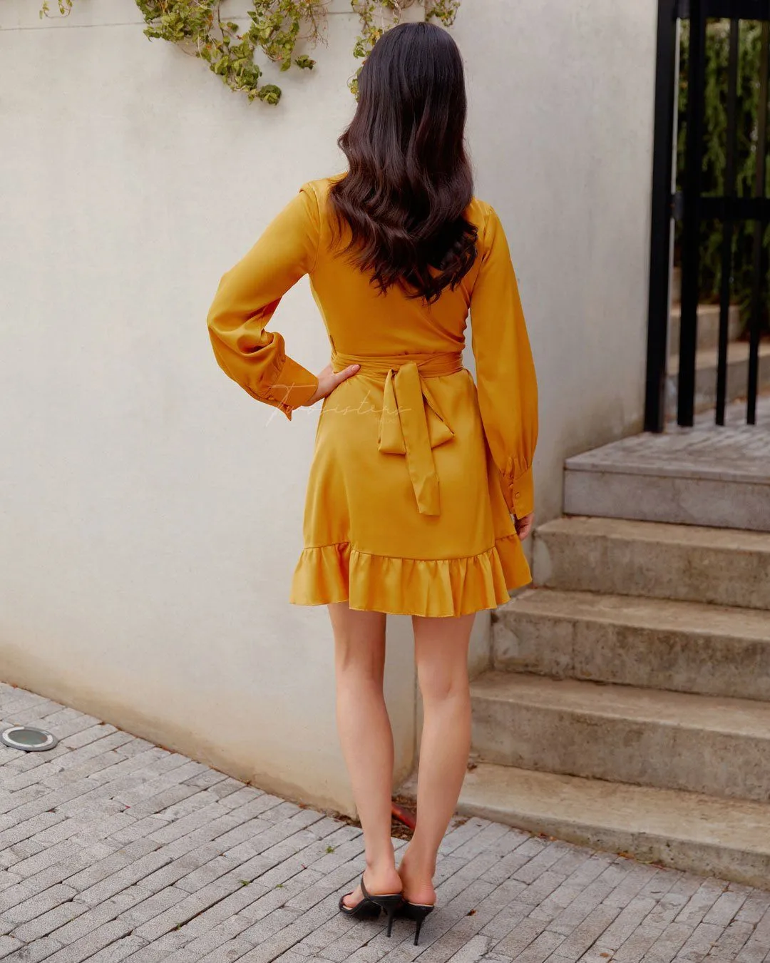 Eliza Dress - Yellow