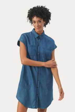 ELLENA DENIM DRESS - PART TWO