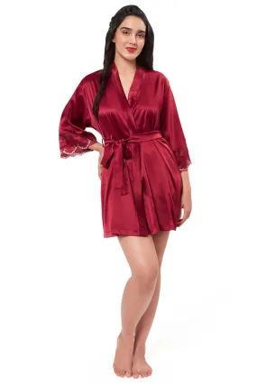 Eternal Bliss Lace Robe