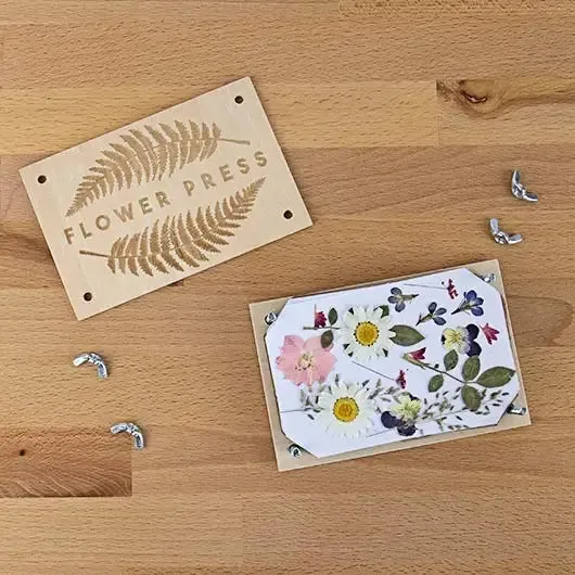 Flower Press DIY