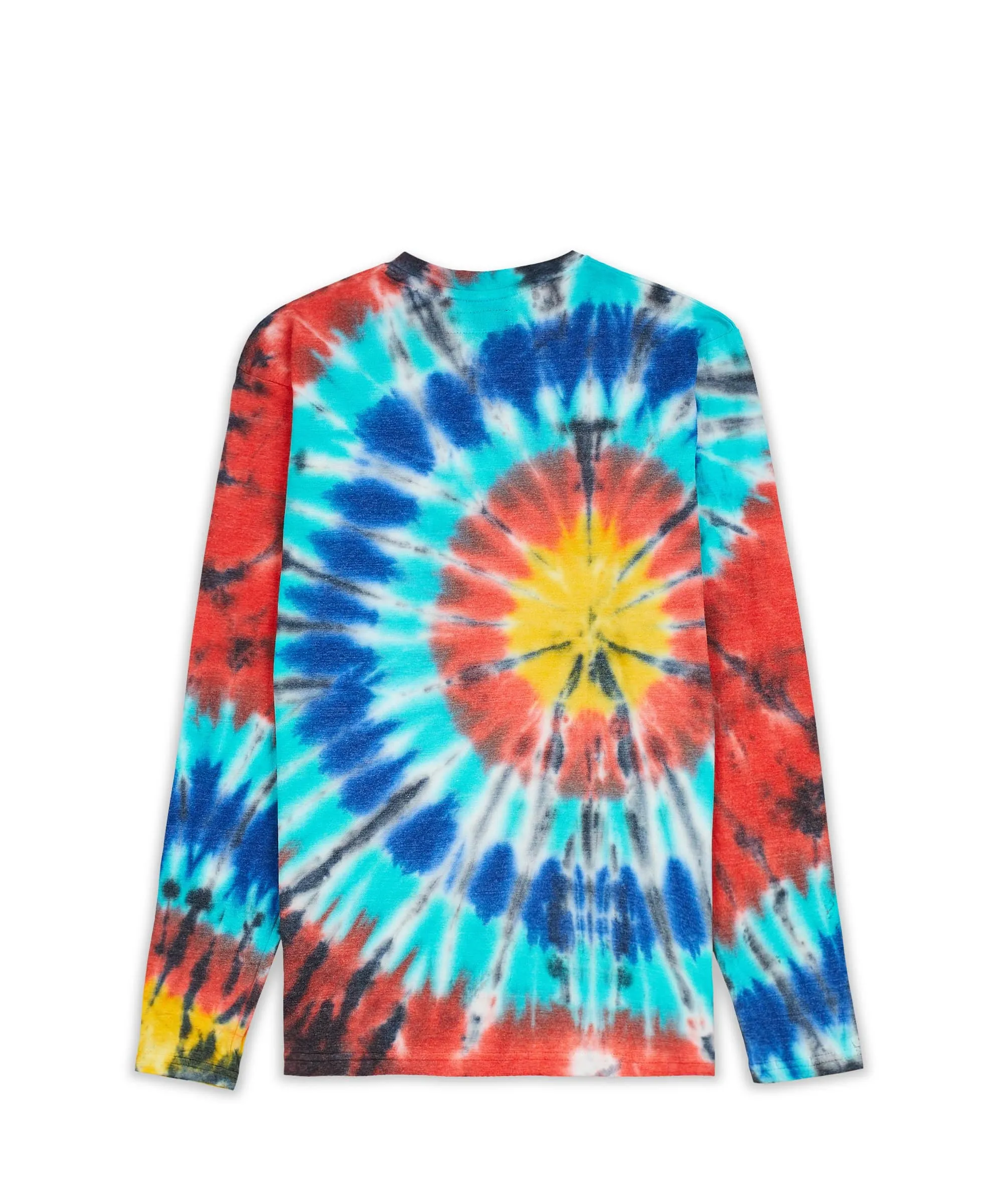 Freedom Tie Dye Long Sleeve Logo Tee