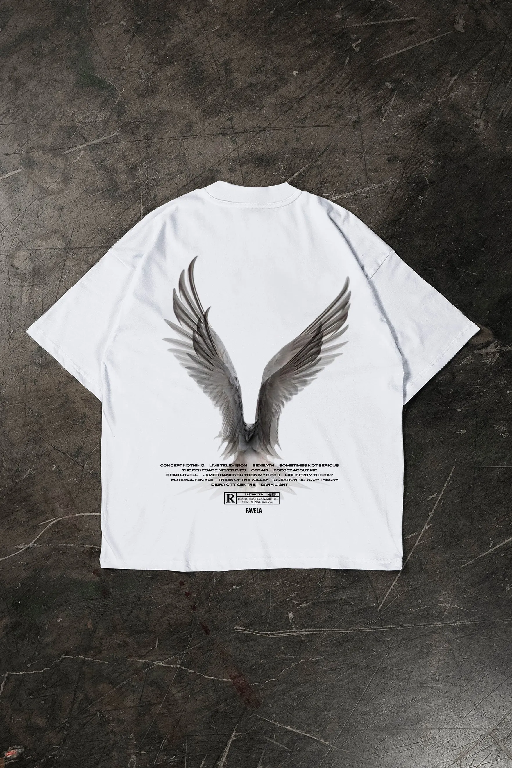 FREEDOM WHITE T-SHIRT