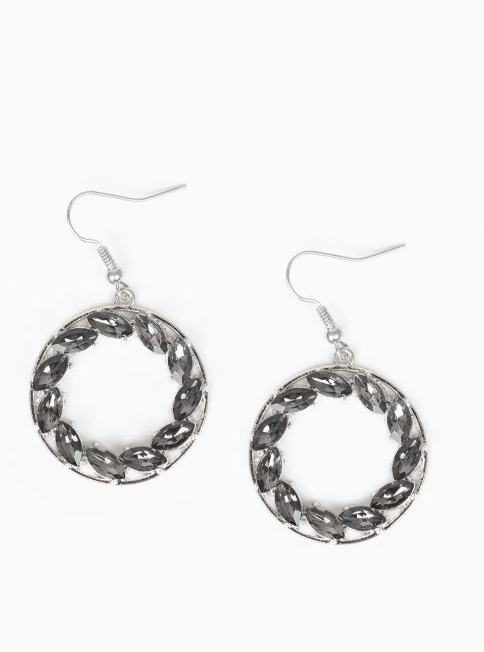 Global Glow Silver Earrings