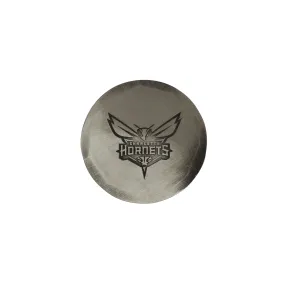 Hand Forged Charlotte Hornets Ball Mark - Nickel