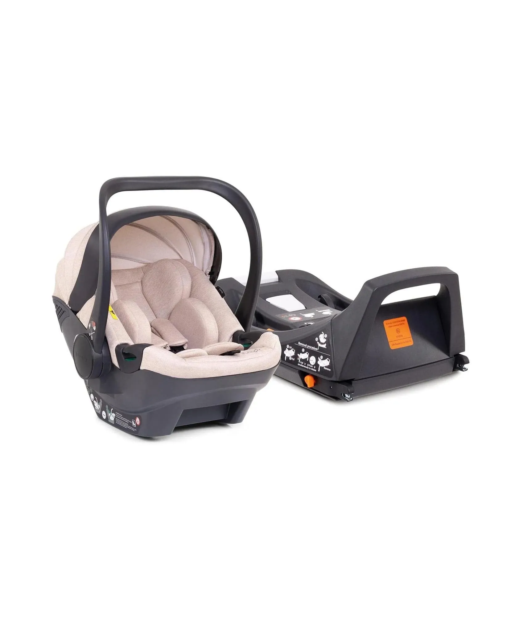 iCandy Cocoon Car Seat and Base - Latte