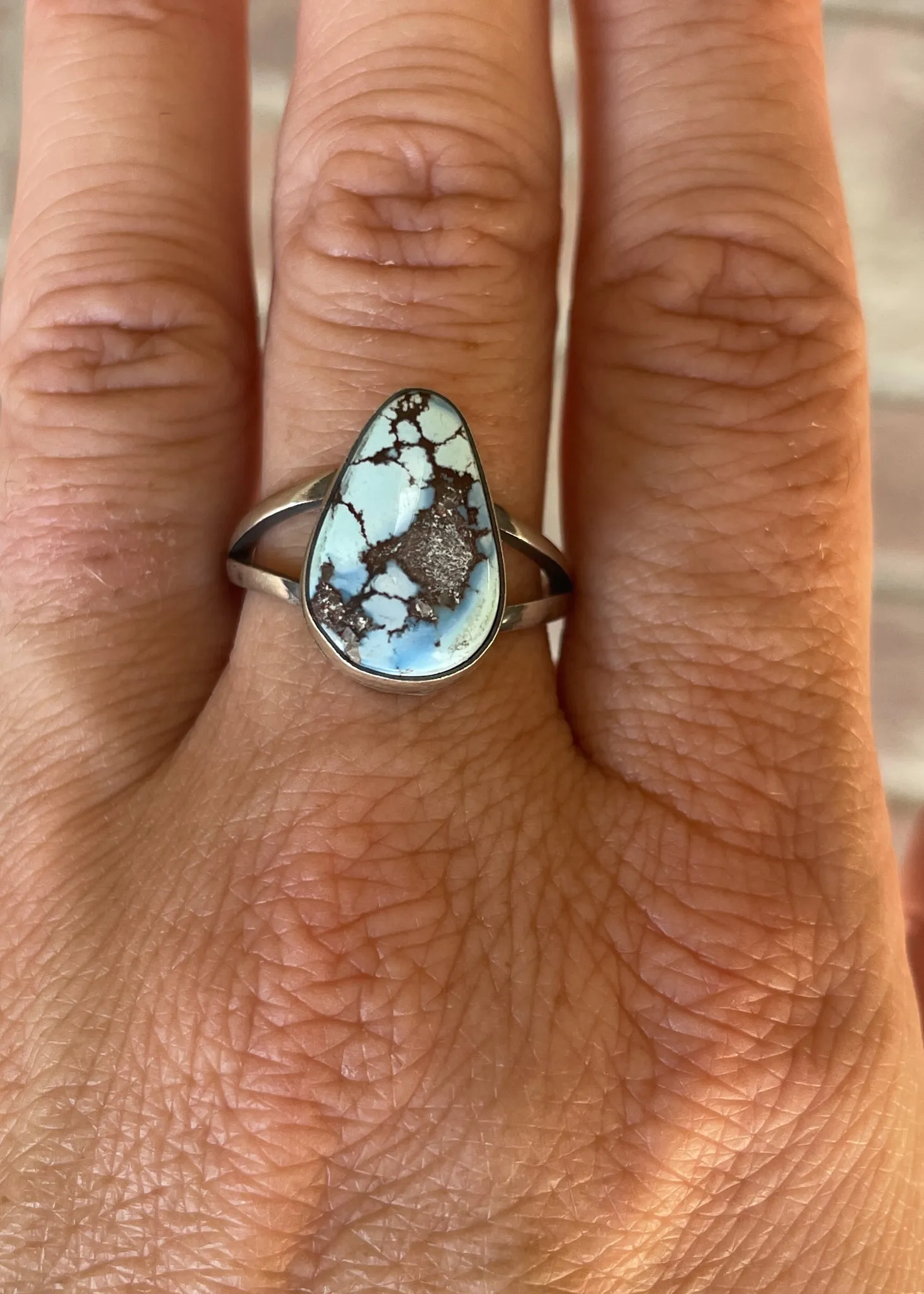 Jarping Golden Hills Turquoise Ring