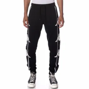 Kappa Authentic Clint Sweatpants (Black/White) 341E66W