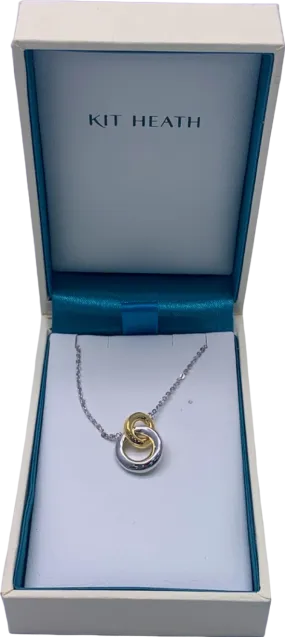 Kit Heath Silver and Gold Infinity Necklace