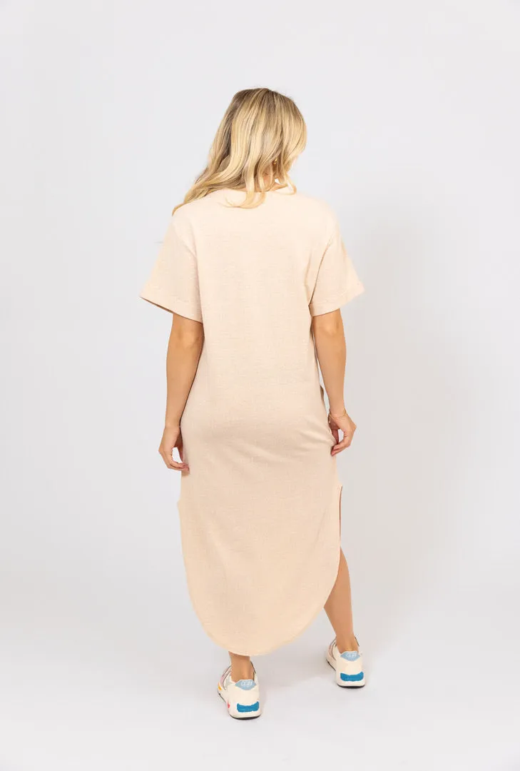 Knit Pocket Midi Dress