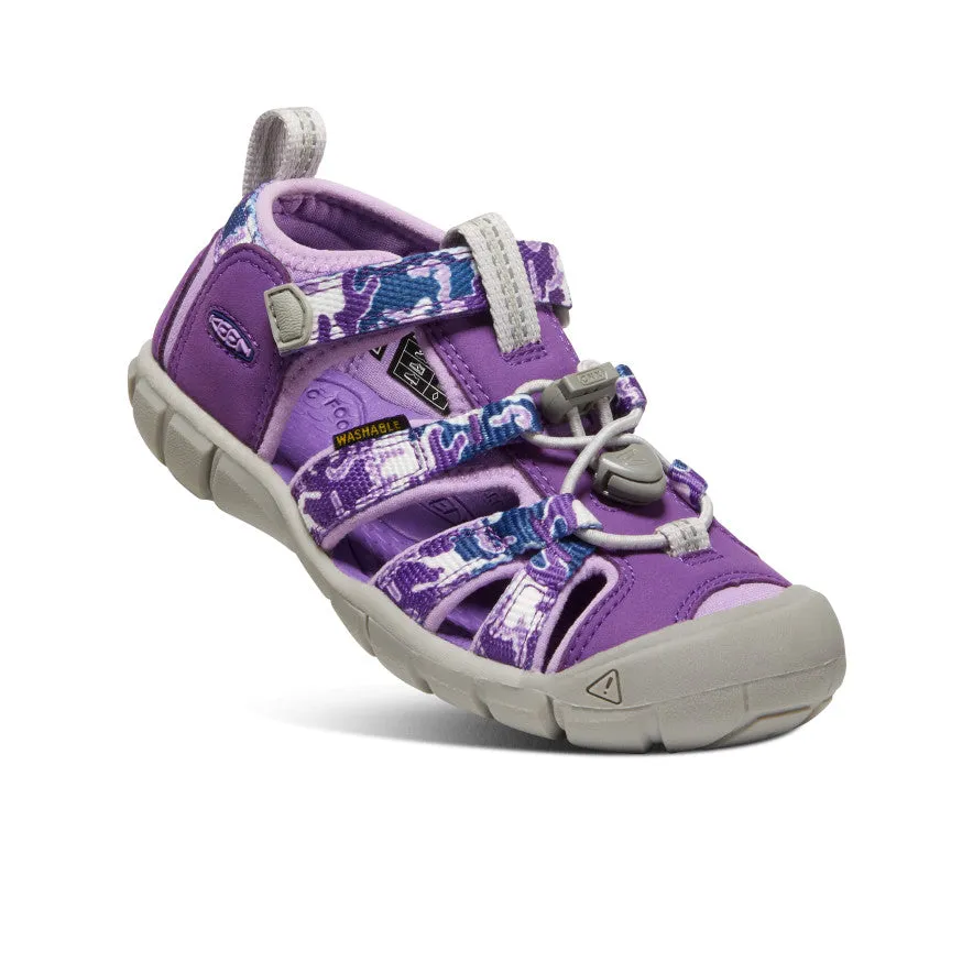 Little Kids' Seacamp II CNX  |  Camo/Tillandsia Purple