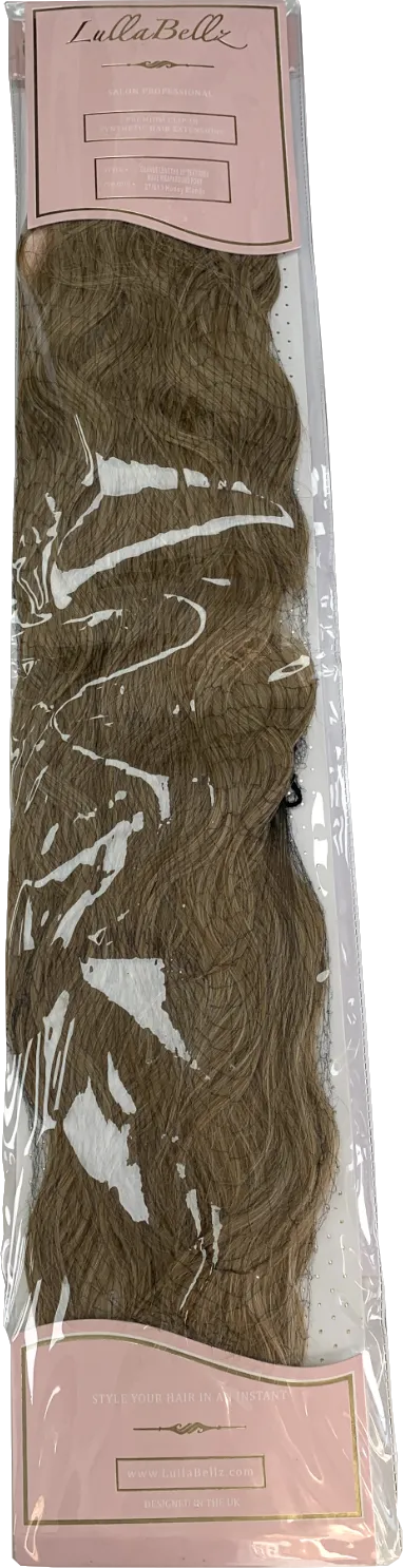 LullaBellz Grande Lengths Textured Wave Wrap Around Pony Honey Blonde 26"