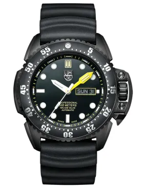 Luminox Scott Cassell Deep Dive Watch - Automatic - Black Metal - Rubber - 500M