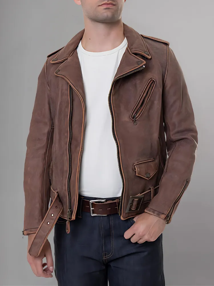 MEN'S HIGH END UTILITY POCKET VENTED CRUISER JACKET